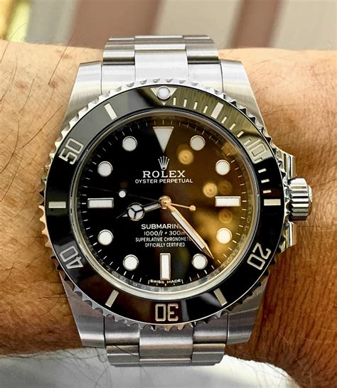 rolex submariner 114060 no date.